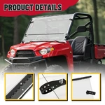 Hecasa Full Folding Windshield For Polaris 2006-2008 Ranger 500 4X4 ,700 Xp. Fixed Price $416.95.