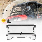 Kemimoto Flip Windshield Vented Scratch Resistant For Honda Pioneer 700 2014-26. Fixed Price $209.75.
