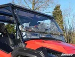 Superatv Scratch Resistant Flip Windshield For Honda Pioneer 1000 Windscreen Sxs. Fixed Price $489.95.