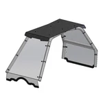 Direction 2 Windshield With Roof Fits Polaris. Fixed Price $314.99.