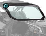 Kuafu Full Glass Windshield + Sun Visor Compatible With Can Am Maverick X3 2017-. Fixed Price $326.63.