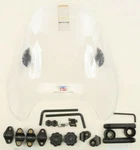 National Cycle N25042 Universal Clear Deflector Screen With 1" Quickset Mounts. Fixed Price $134.96.