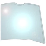 R93150 Tractor Glass Upper Door Fits John Deere 4050 4250 4450 4650 4850 4055 +. Fixed Price $87.98.