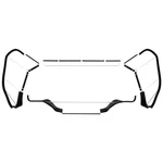 Tusk 177-039-0042 Utv Polycarb Rear Window Clear Scratch Resistant. Fixed Price $354.94.