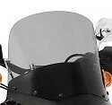 Memphis Shades MEP86812 Black Smoke 13" Road Warrior Windshield Without Vent. Fixed Price $109.95.