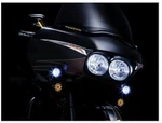 Harley Davidson Road Glide Led Windshield Trim Kuryakyn 1339 Black 98-13. Fixed Price $196.34.
