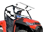 Superatv Heavy Duty Scratch Resistant Flip Windshield For Kymco Uxv 450I. Fixed Price $397.95.