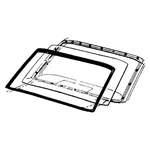 Ford Mustang 1964-1968 Goodmark Windshield Gasket. Fixed Price $31.37.