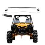 Half Windshield Tough Pc Fits Can Am Commander 800 / 1000 (2011-2023). Fixed Price $389.99.