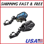 Utv Side Mirrors Billet Aluminum Fit 1.6"-2" Roll Bars With Windshield. Fixed Price $148.99.