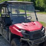 Full Windshield For Polaris Ranger 400 500 570 800 Midsize Ev Efi Eps Crew 10-14. Fixed Price $199.99.
